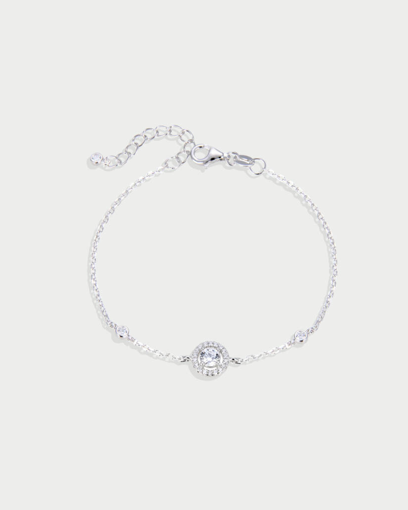 Round Infinity Bracelet - WHITE