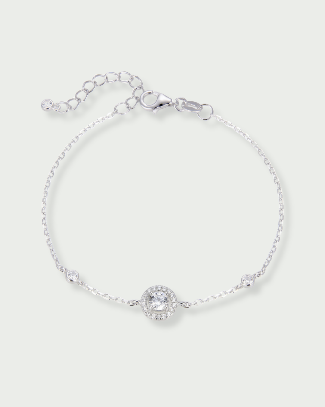 Round Infinity Bracelet - WHITE