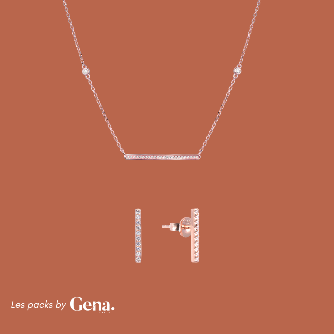 Barrette set pack - Pink