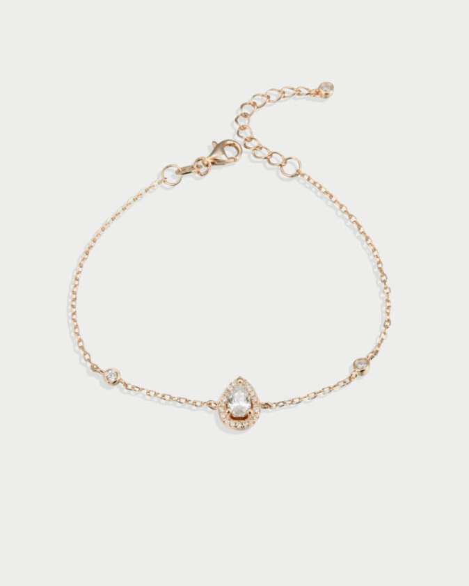 Infinity Pear Bracelet - GOLD