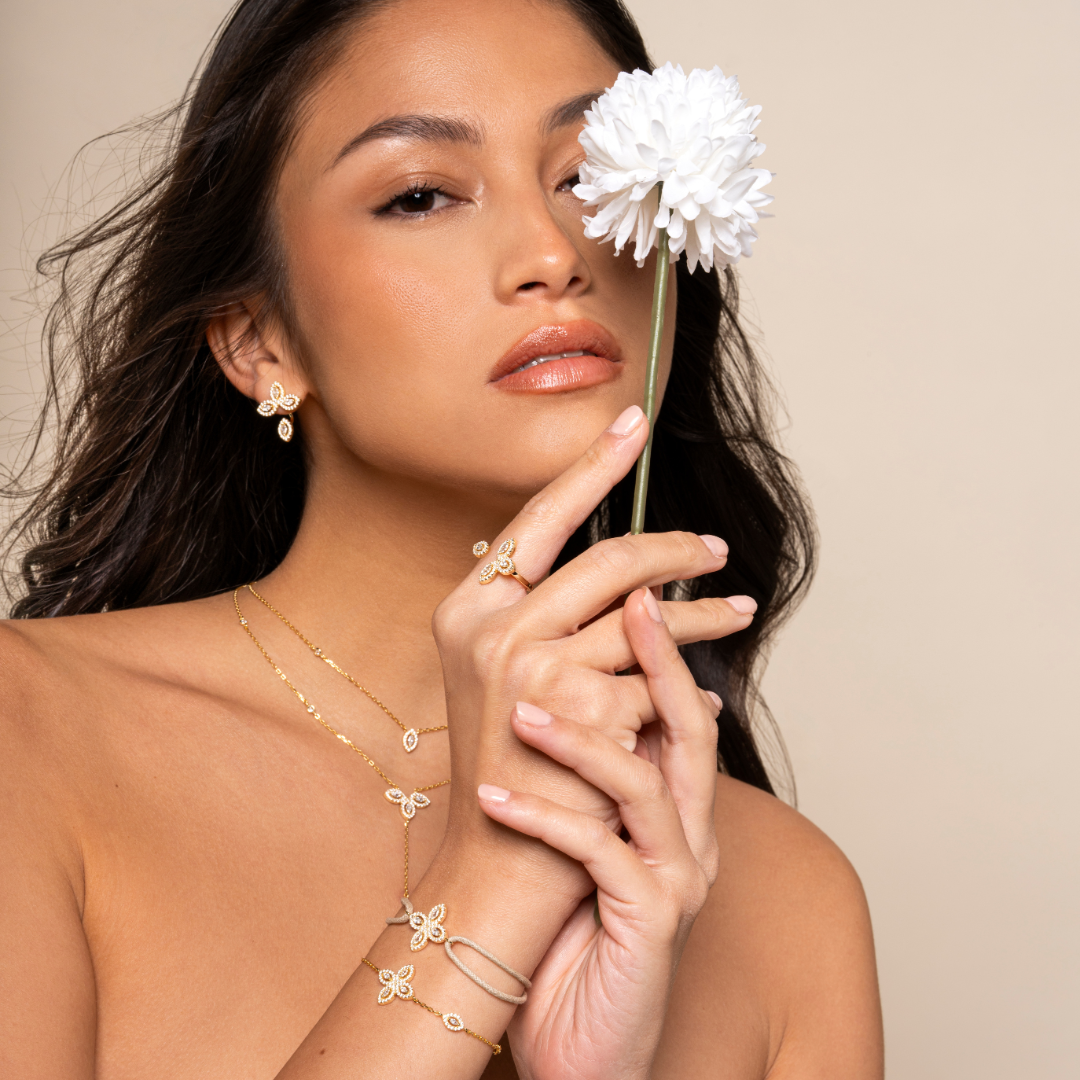 Bracelet Fleur de vie - DORÉ