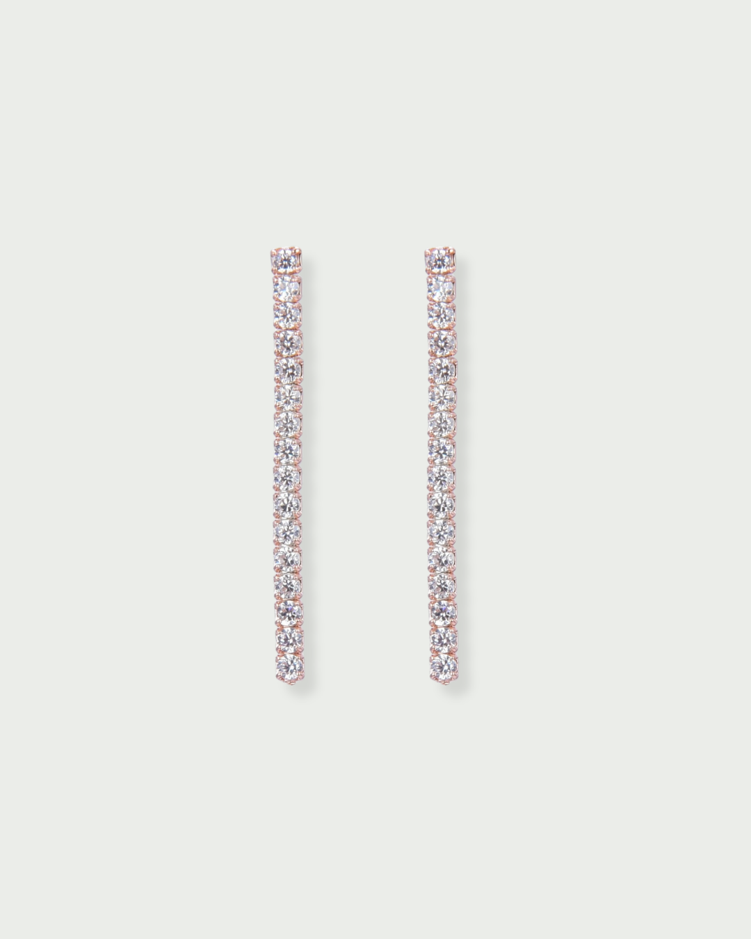 Boucles d'oreille Rivière Intemporel - ROSE