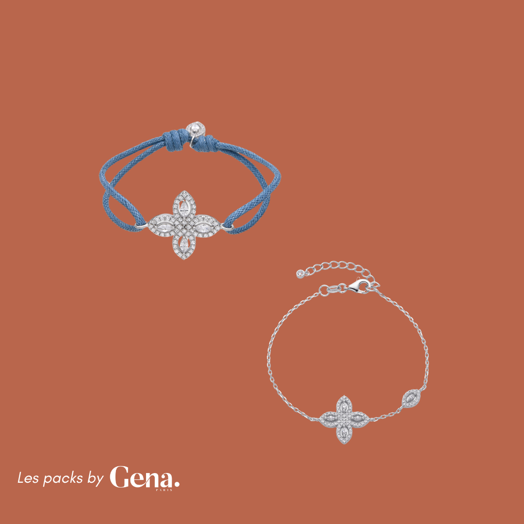 Flower of Life bracelet pack - WHITE