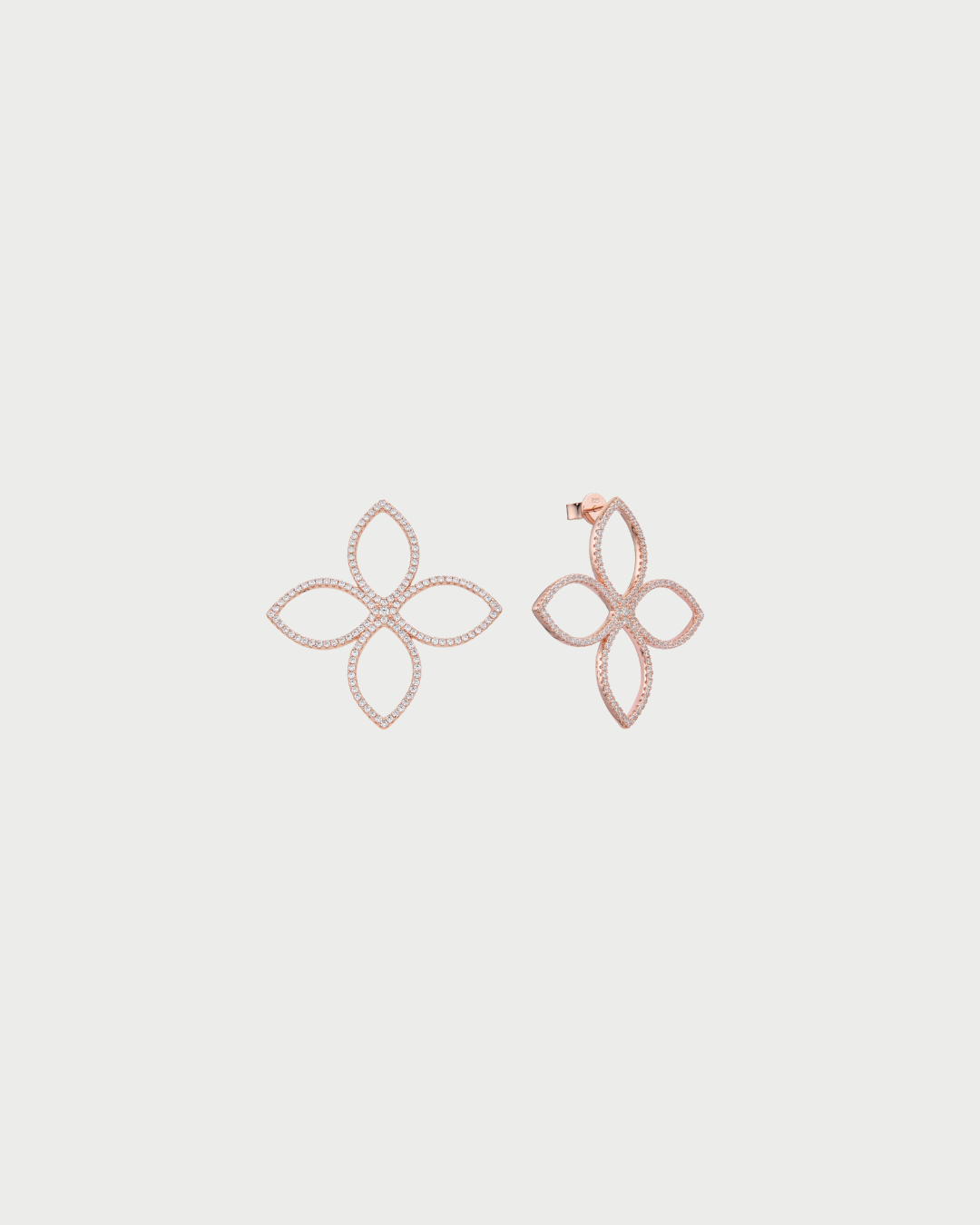 Flower of Life Creoles - WHITE