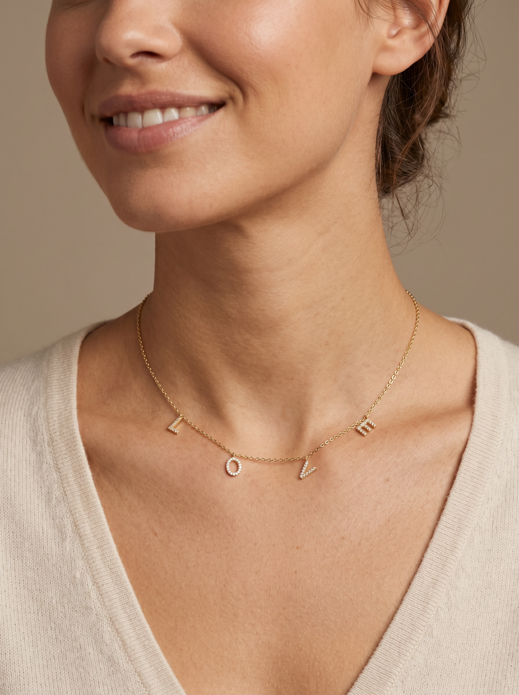Collier LOVE - DORÉ