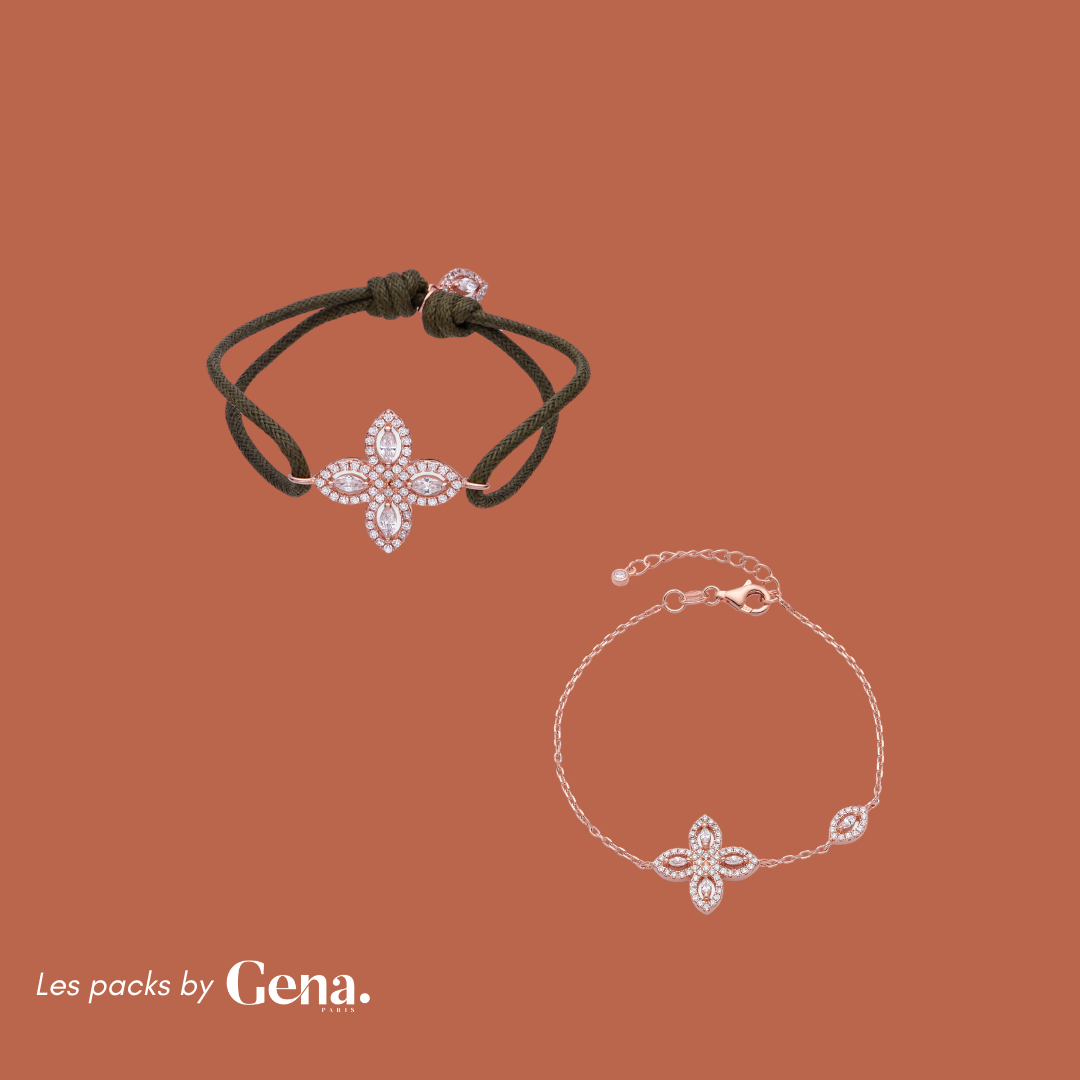 Flower of Life Bracelet Pack - PINK