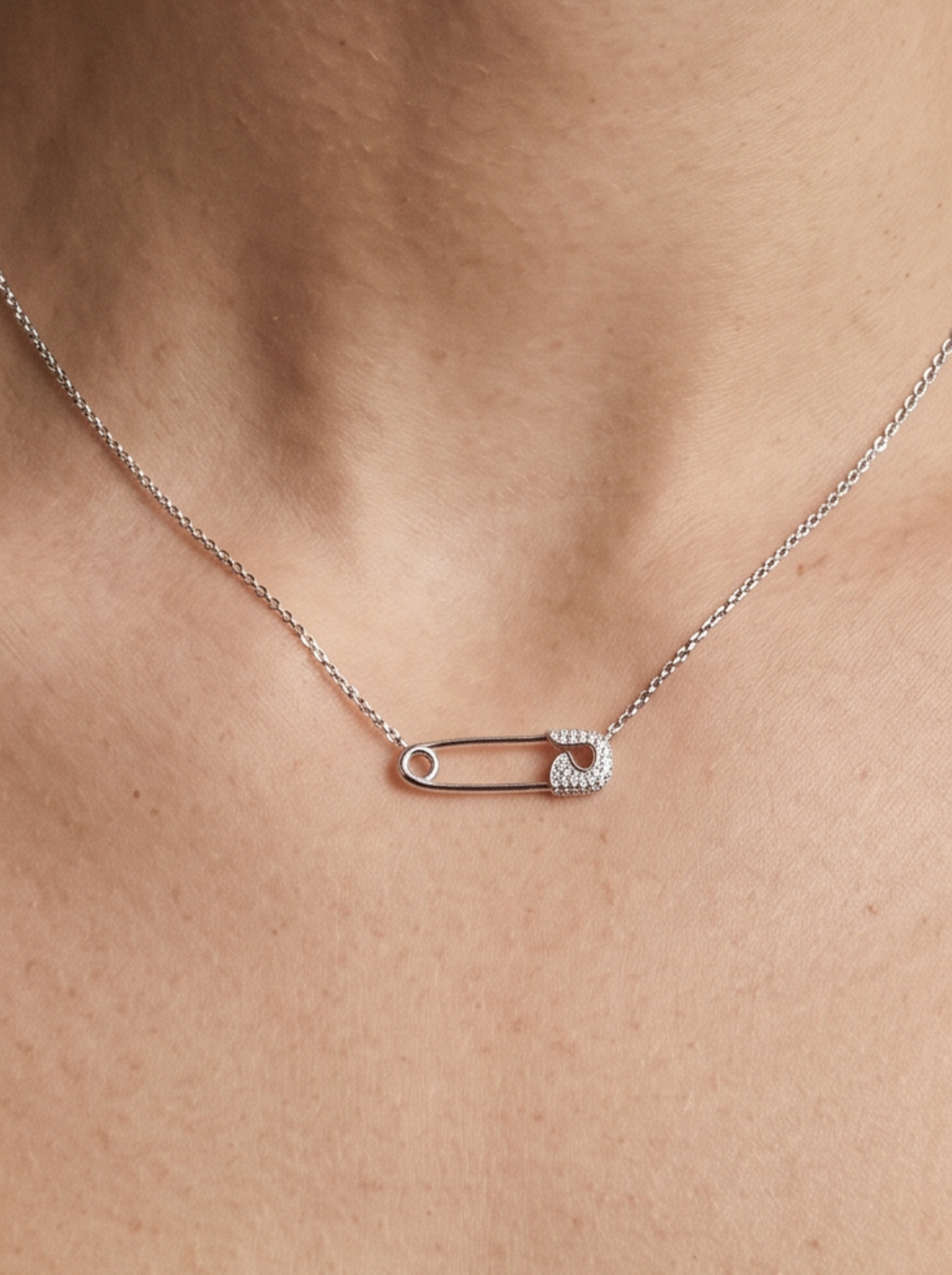 Collier Trombone - BLANC