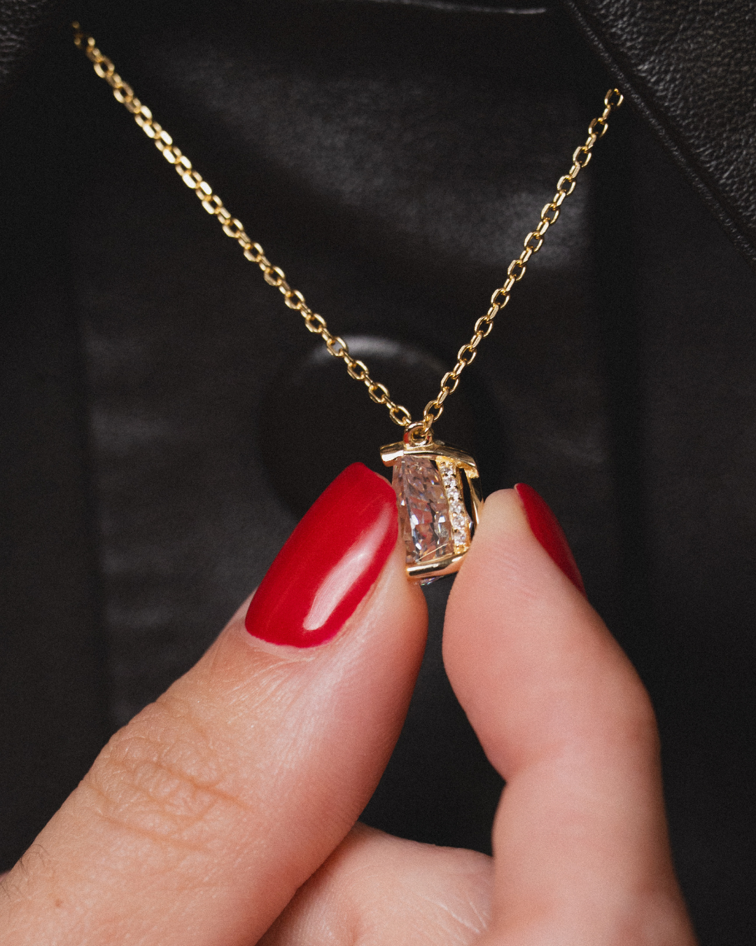 Collier chaîne Éclat XL - DORÉ