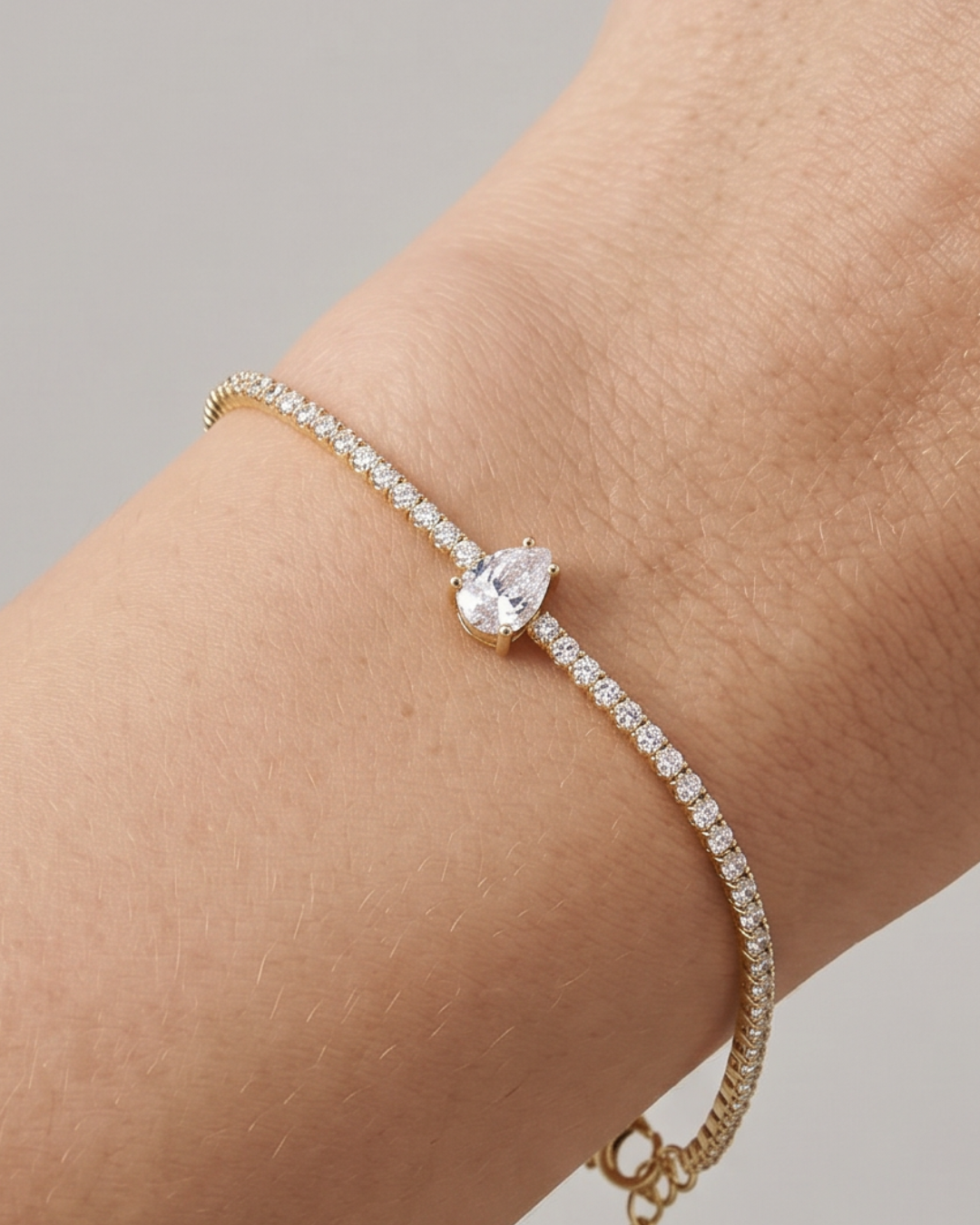 Bracelet tennis Éclat - DORÉ