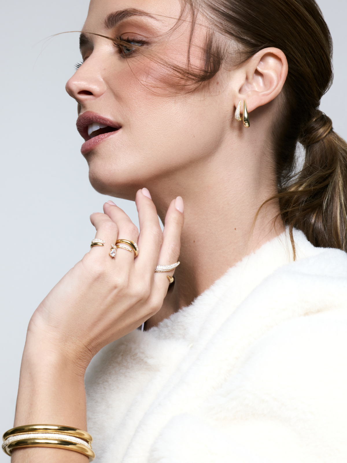 Bague Royal Shape - BLANC