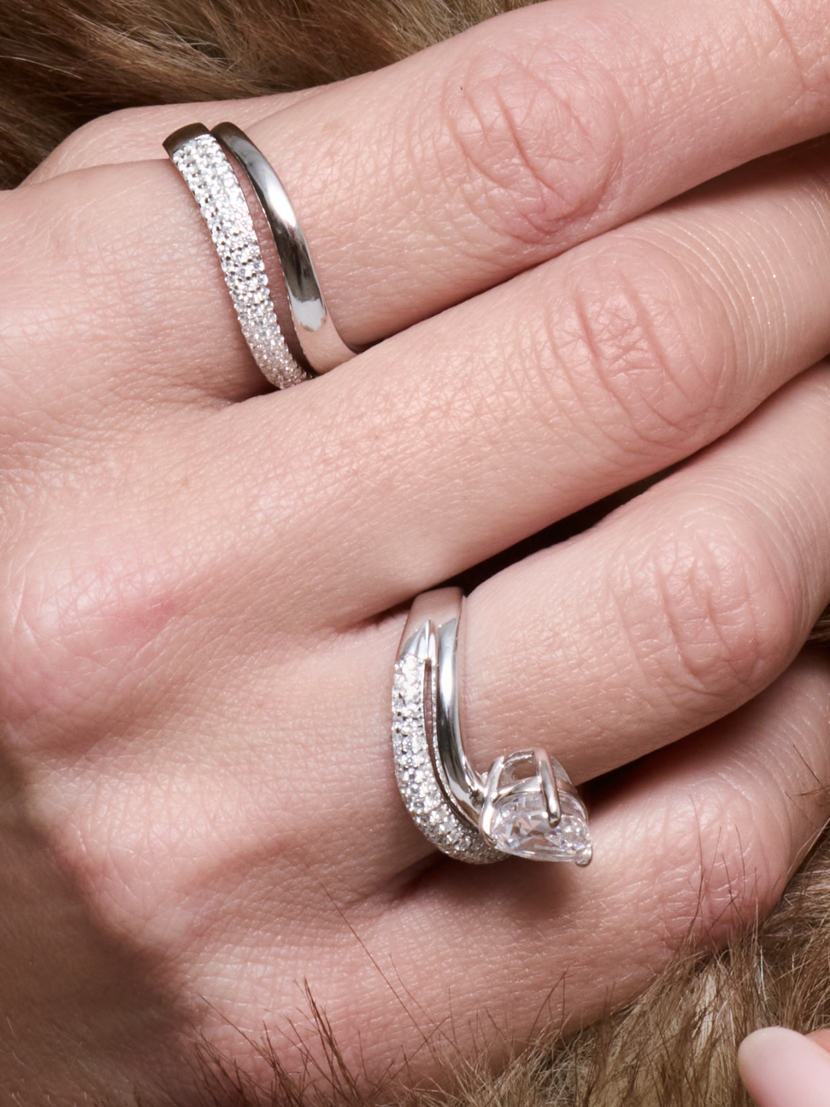 Bague Signature - BLANC