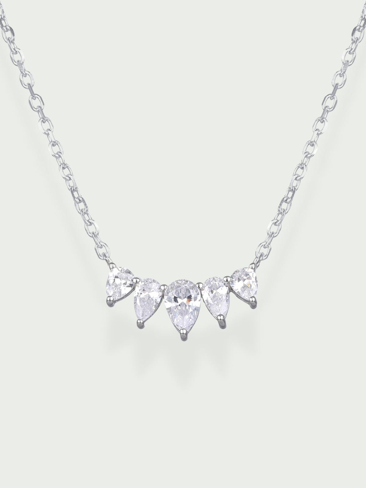 Collier Pear Glow - BLANC