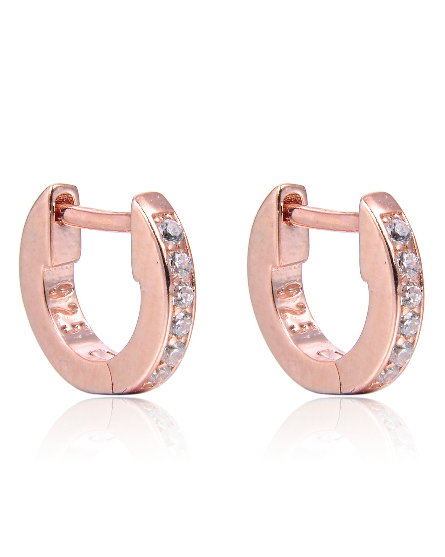 Créoles pavages XS - ROSE