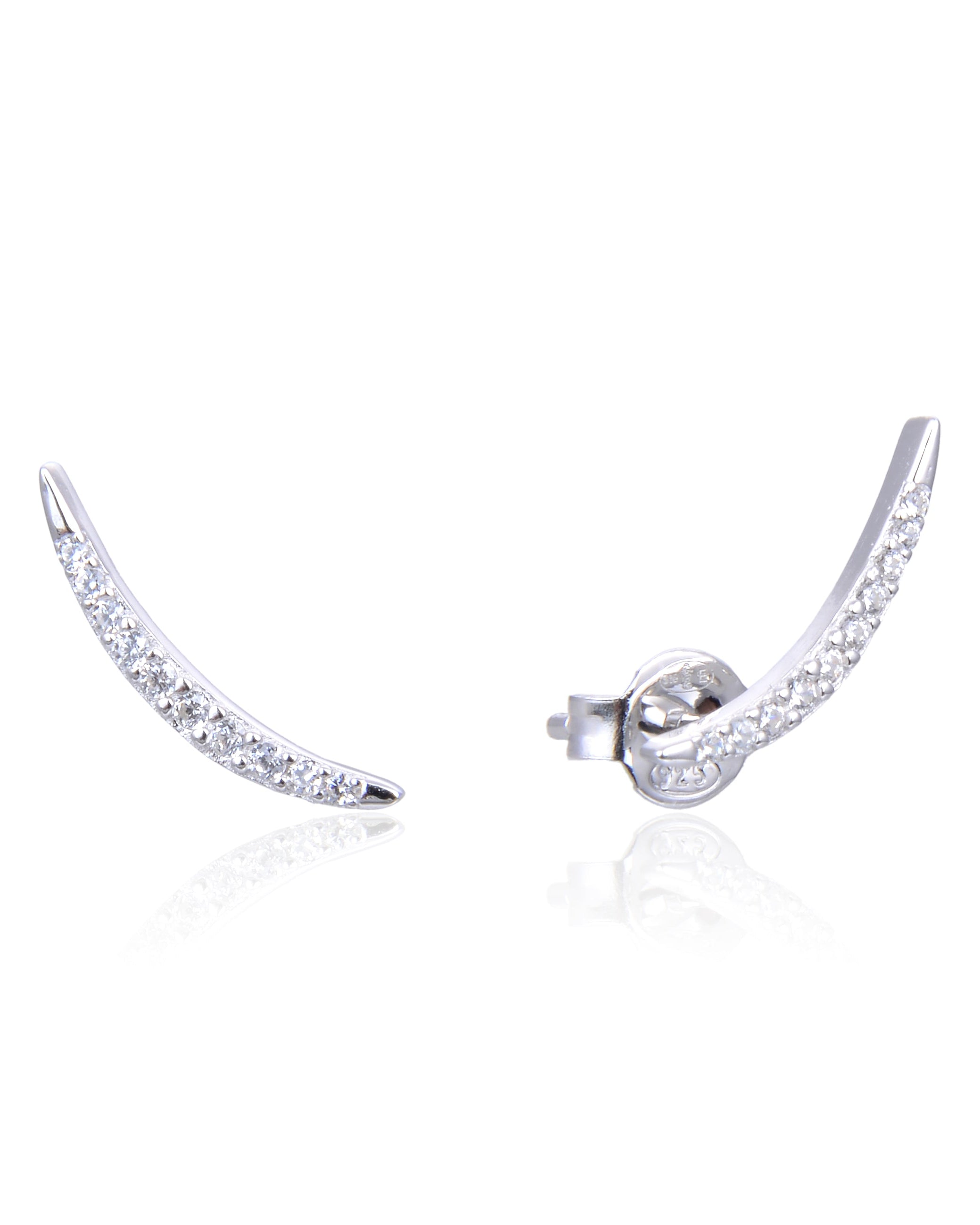 Puces courbe - BLANC