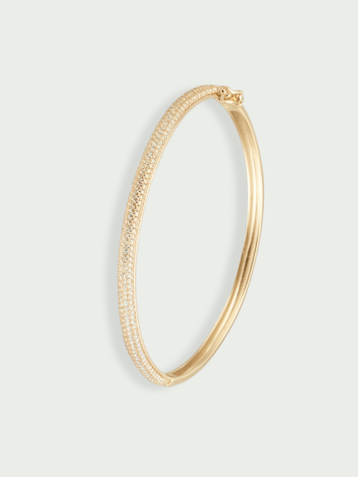 Jonc Pavé Shape - DORÉ