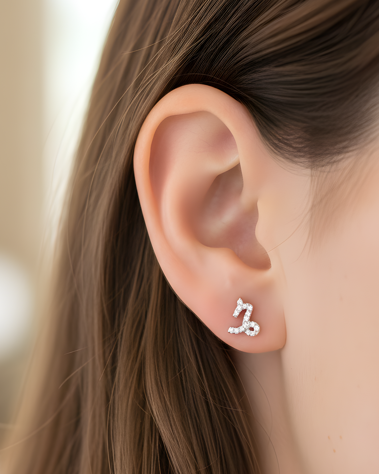 Puces Capricorne - BLANC