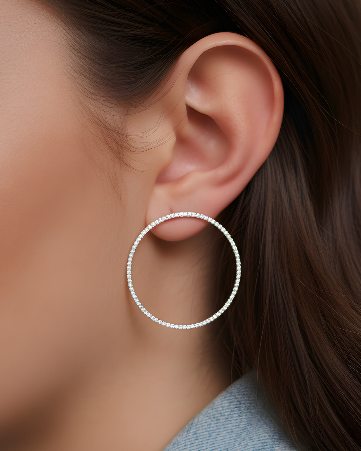 Timeless sphere earrings - WHITE