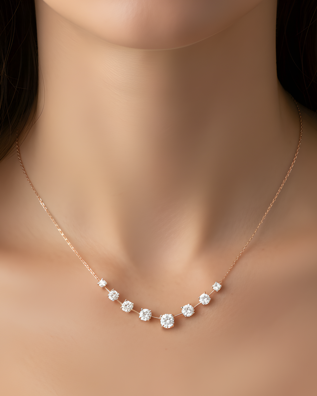 Collier My Glow - ROSE