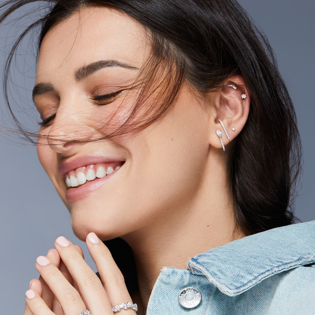 Piercing quatro Intemporel - BLANC