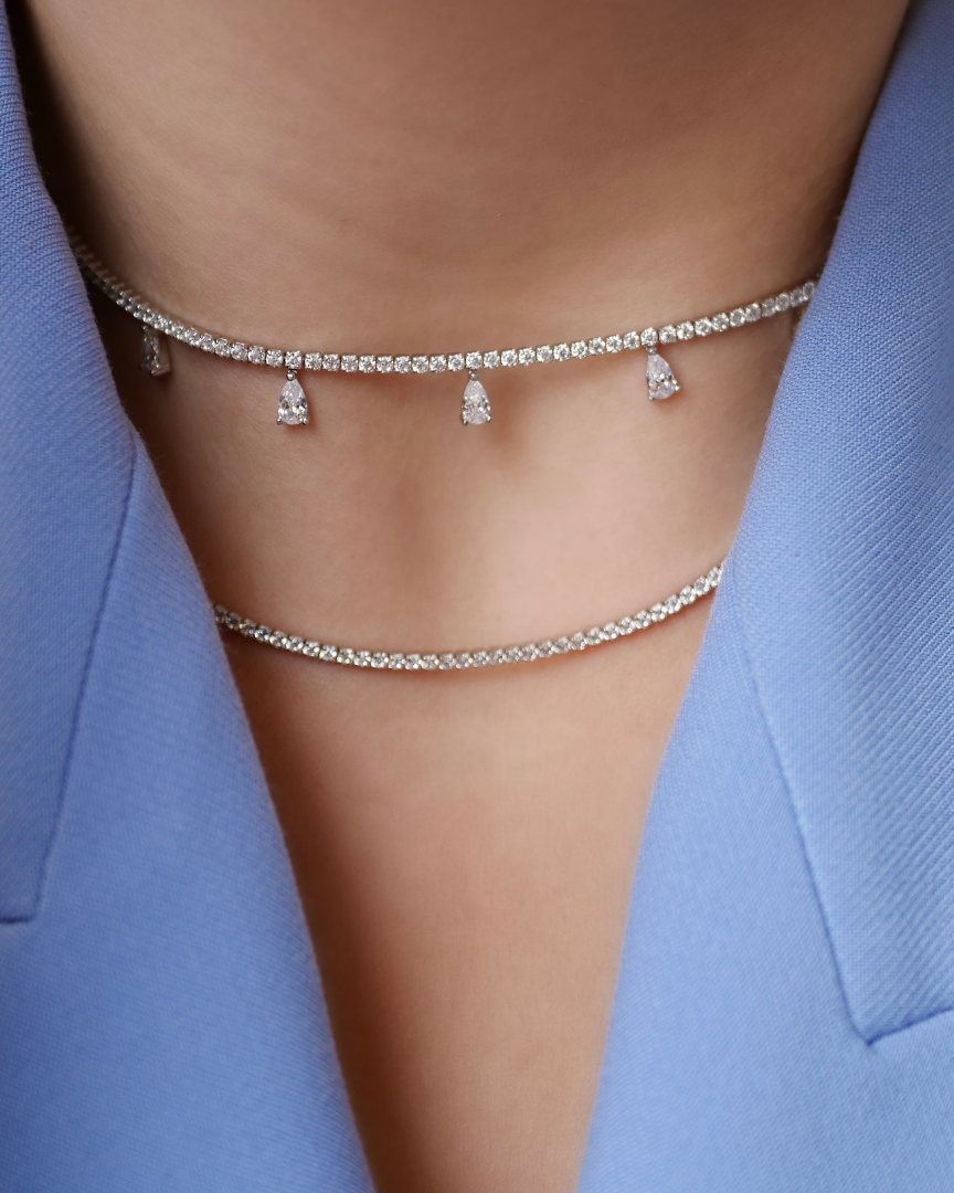 Eclat Necklace - WHITE