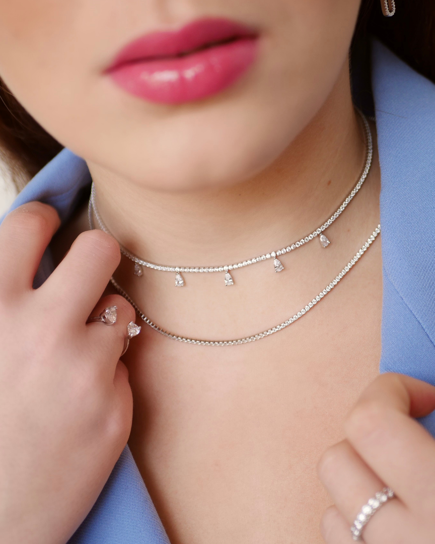 Eclat Necklace - WHITE