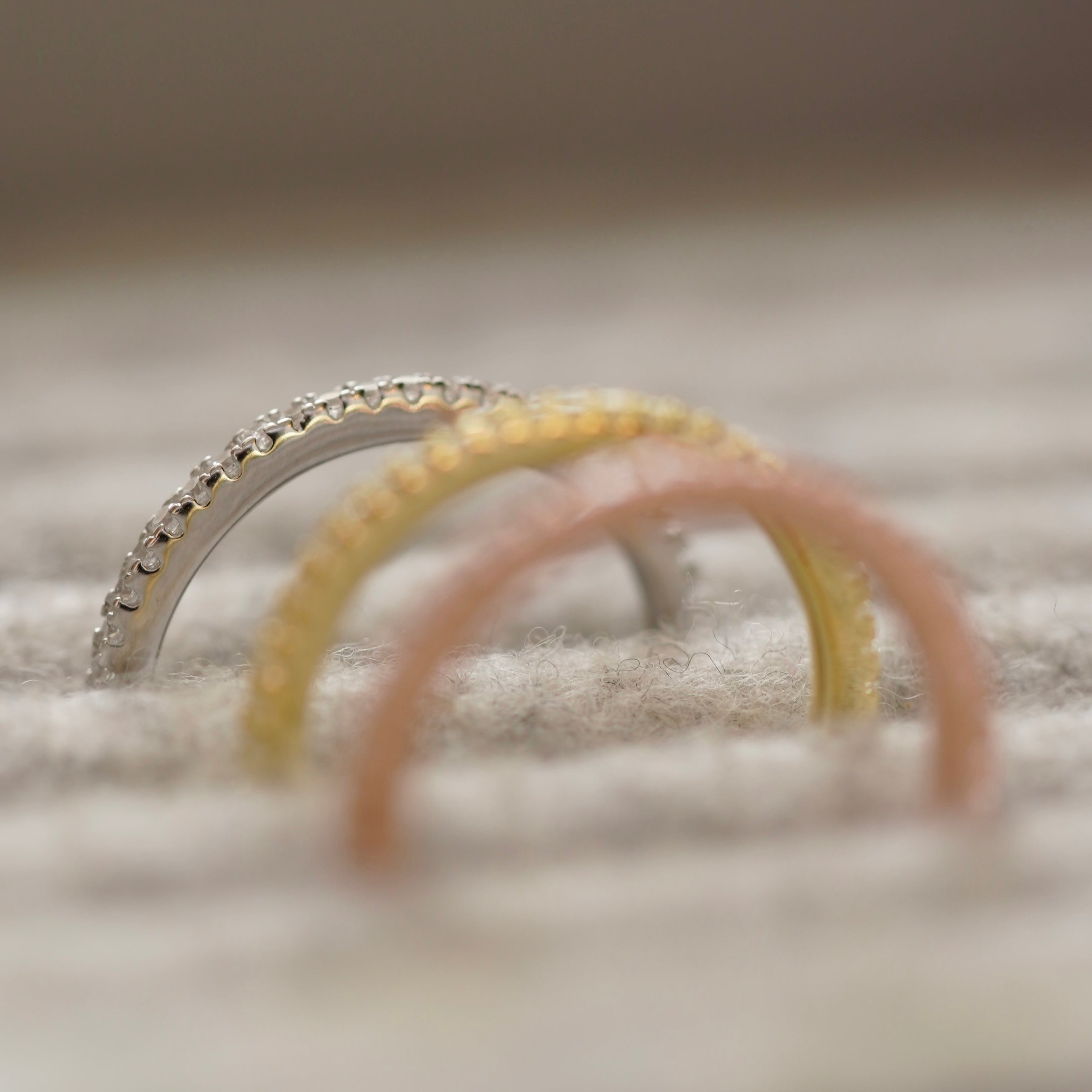 Bague anneau Intemporel - BLANC