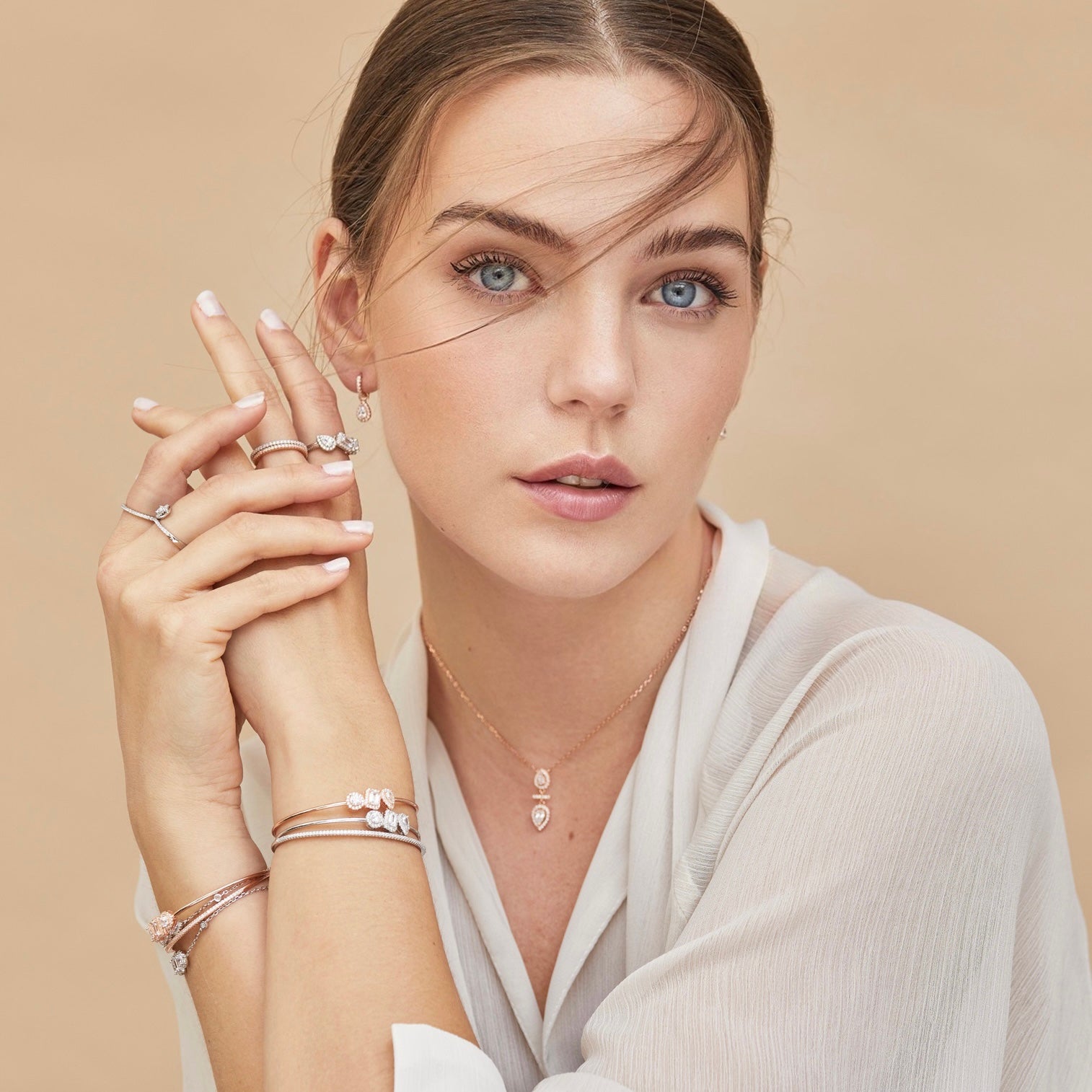 Bague anneau Intemporel - BLANC