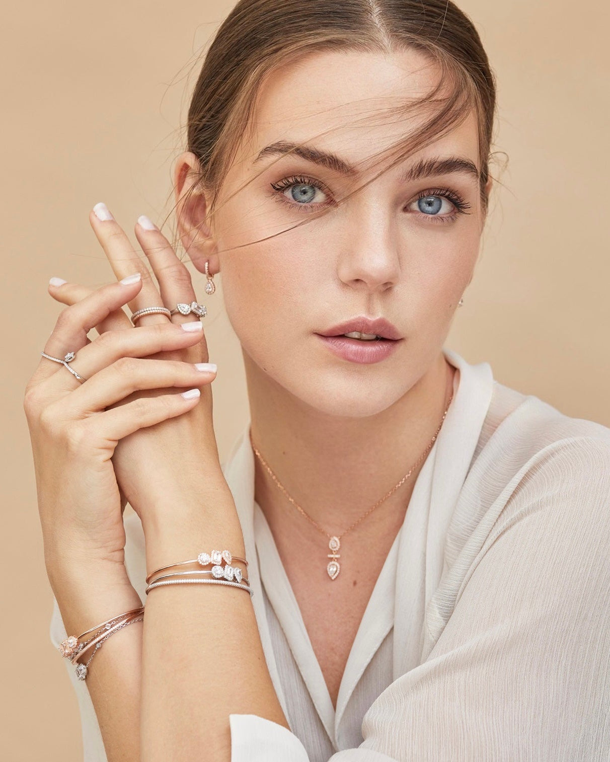 Bague anneau Intemporel - BLANC