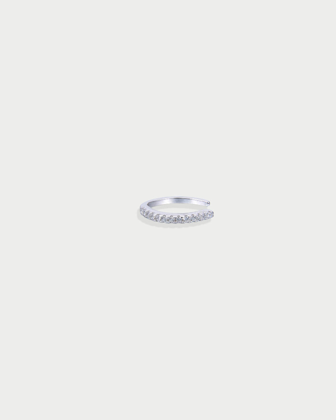 Earcuff simple Intemporel - BLANC
