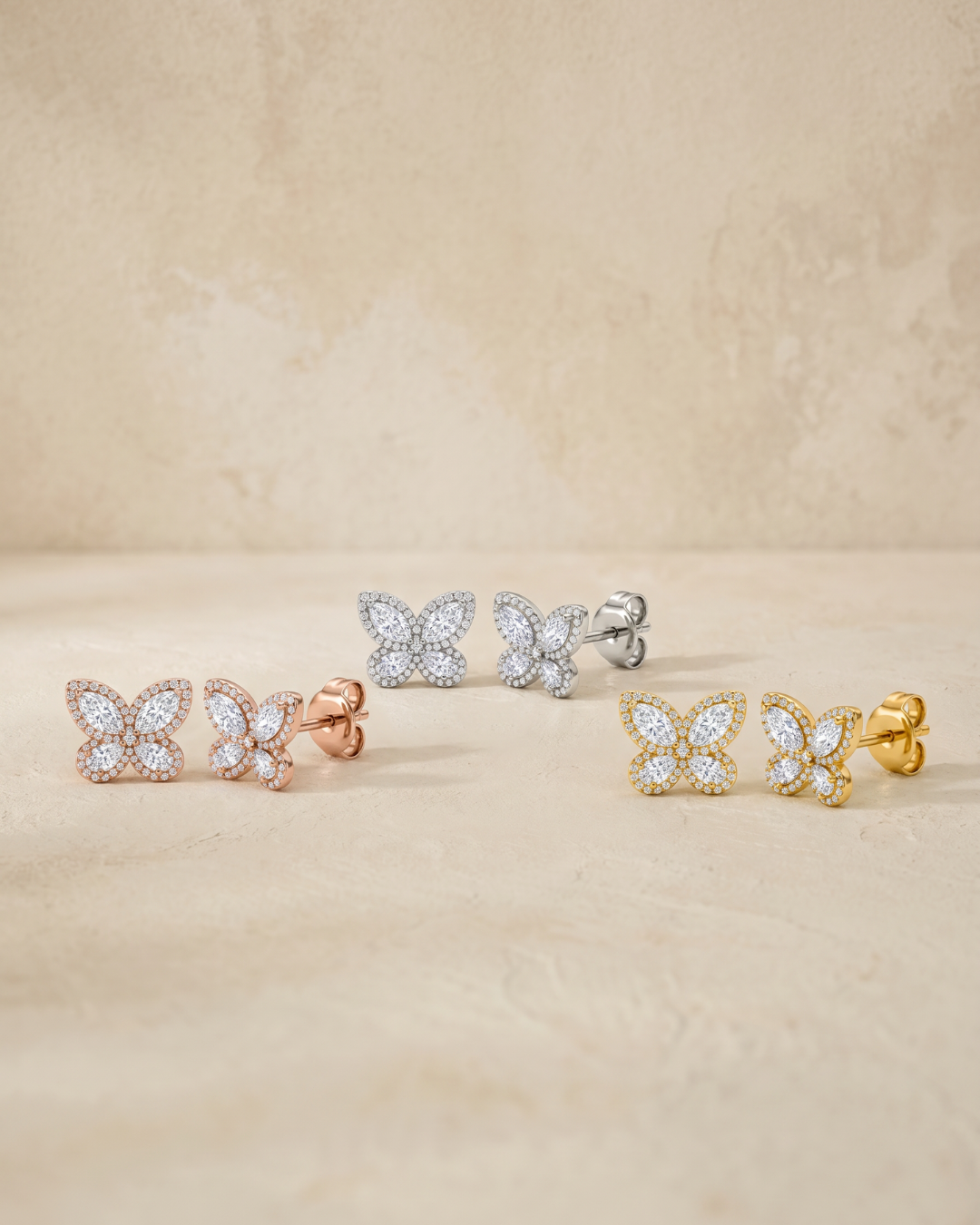 Puces Papillon – ROSE