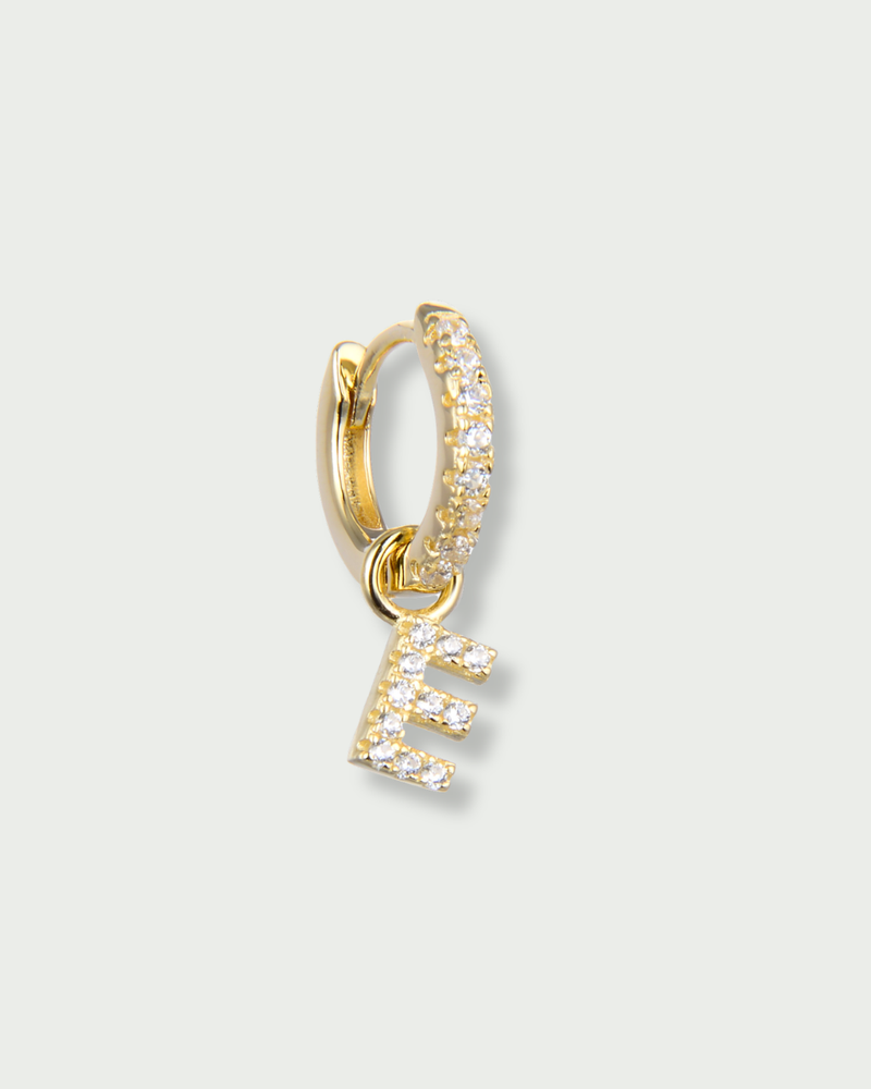 Mini hoop earring E - GOLD 
