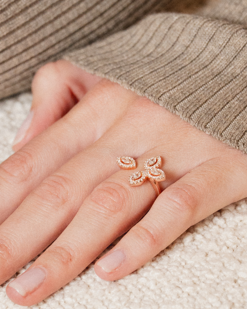 Bague Fleur de vie - ROSE