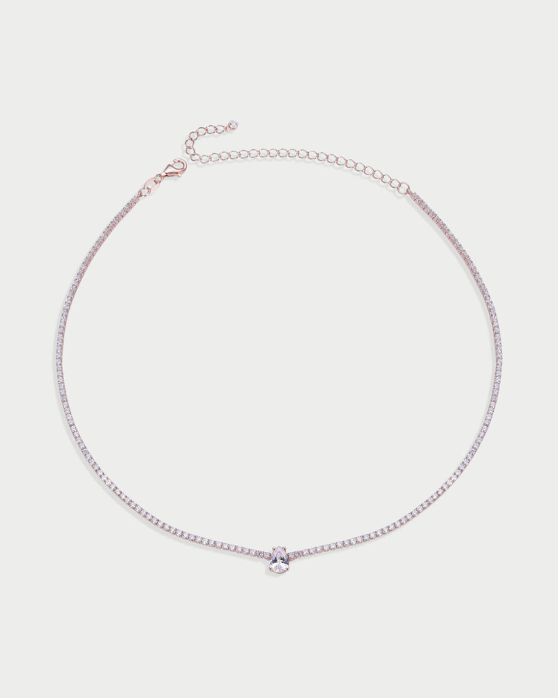 Éclat tennis choker - PINK 