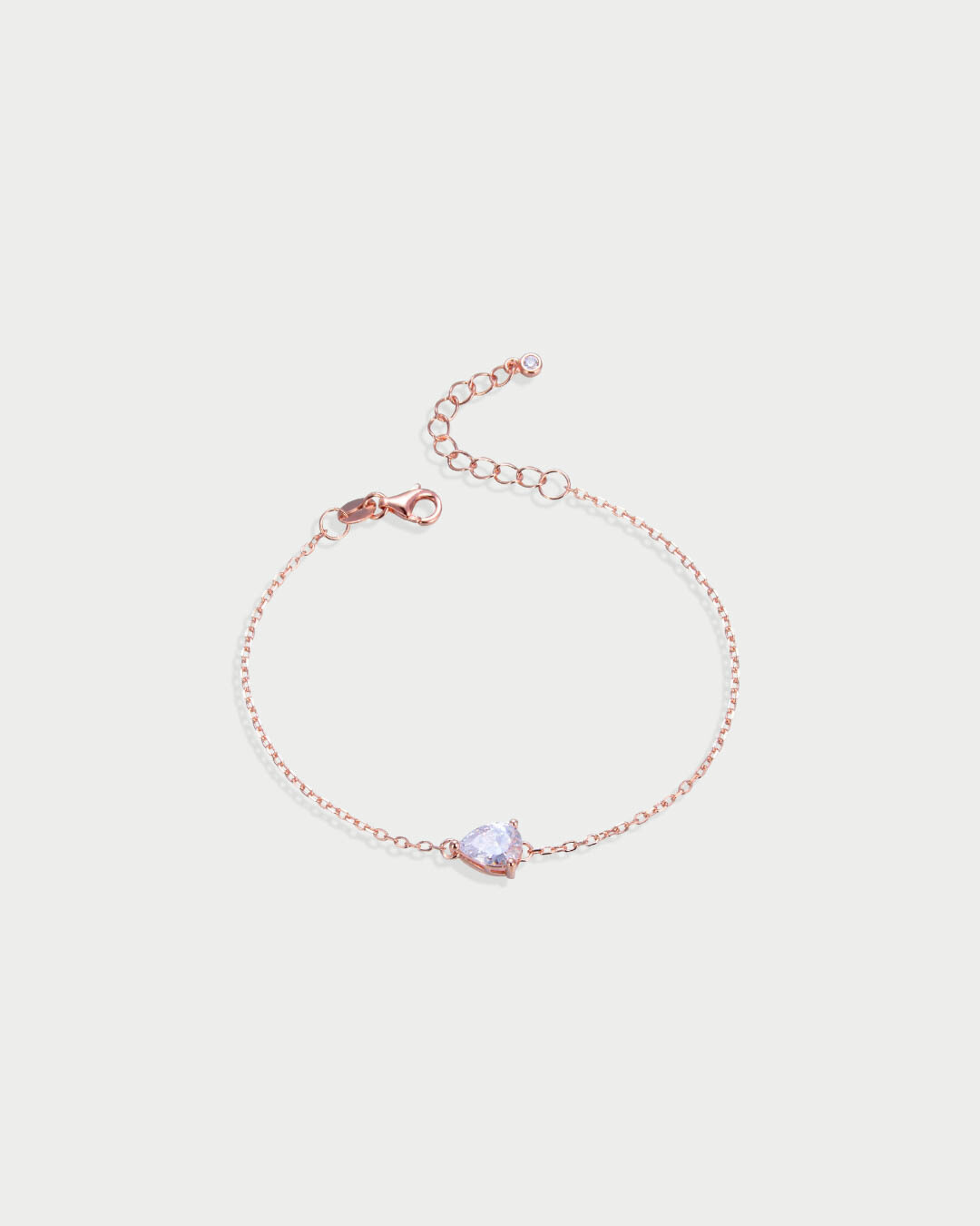 Bracelet chaine éclat - ROSE
