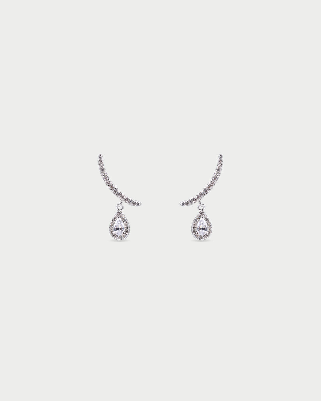 Boucles d'oreilles strong Gala - BLANC