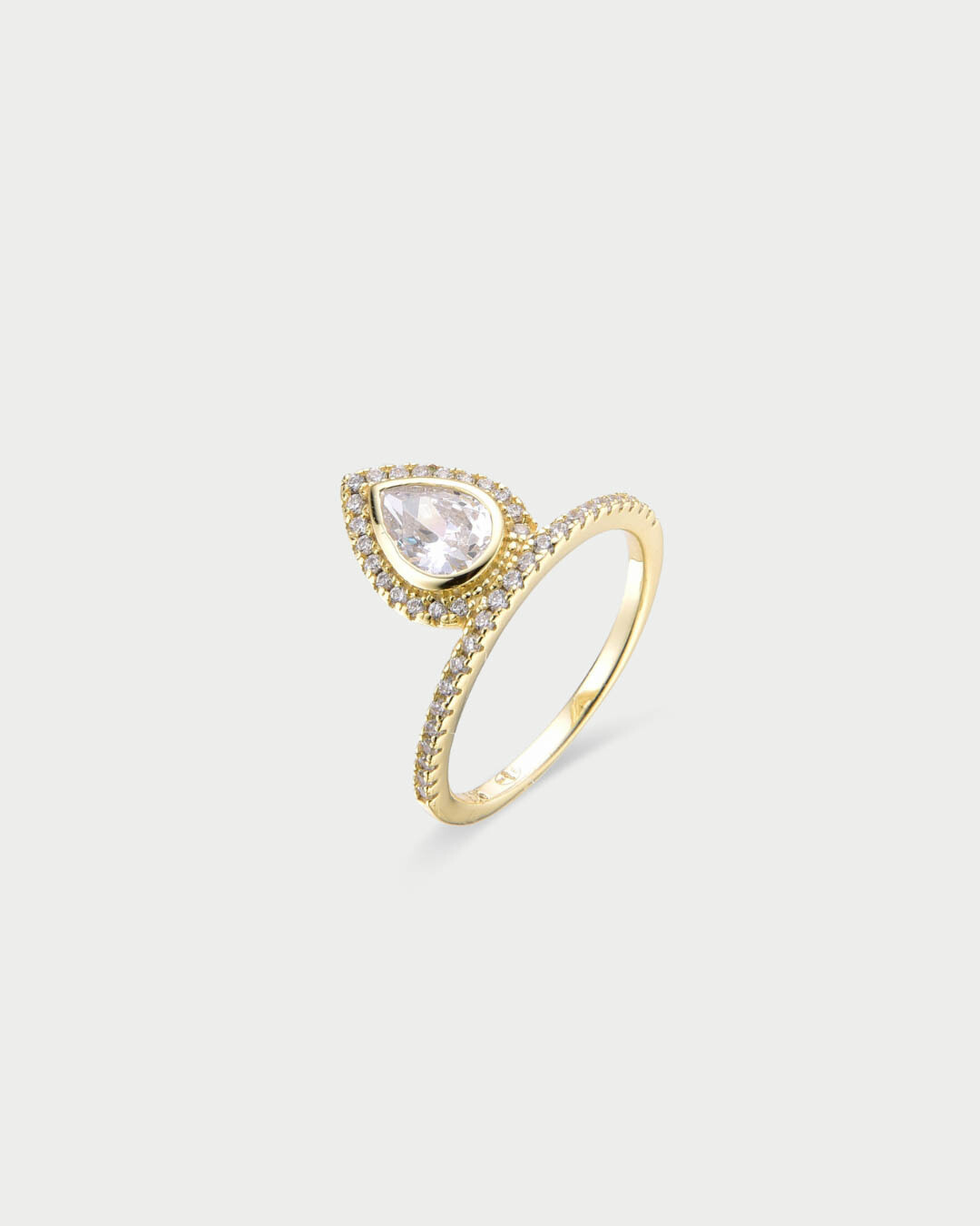 Bague poire Gala - DORE