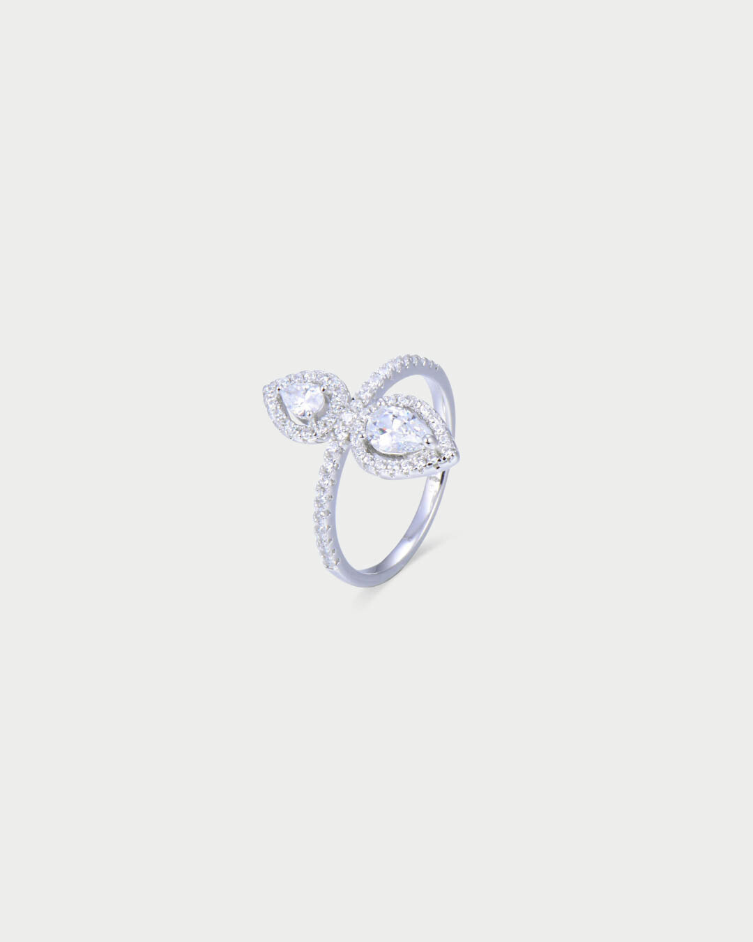 Bague opposite Gala - BLANC