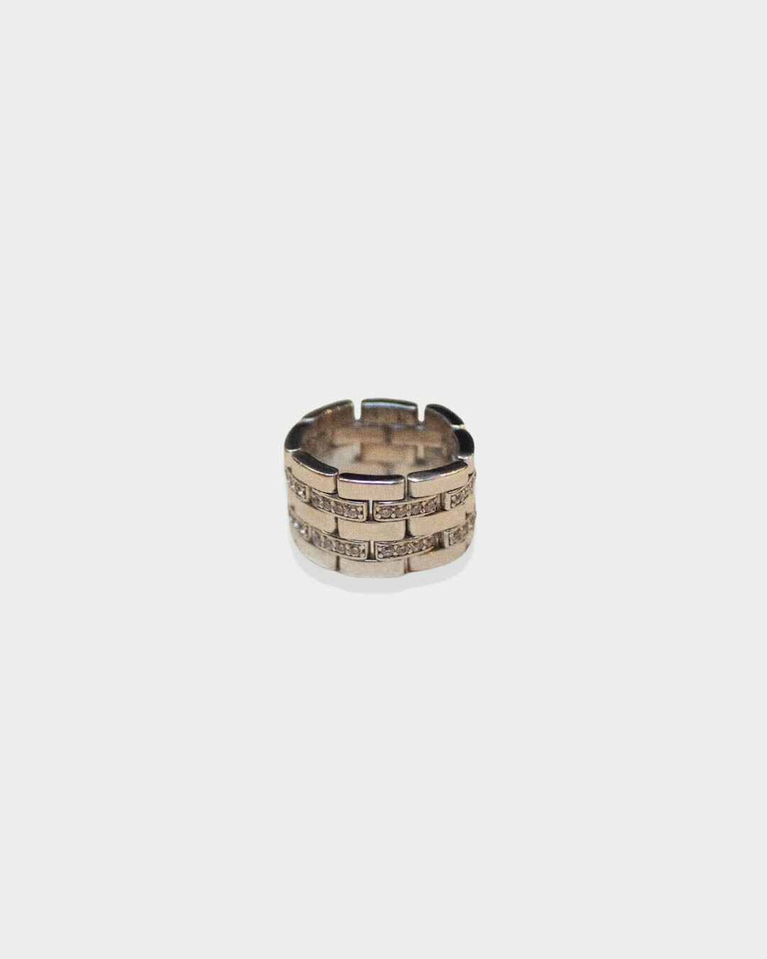 Bague maillons Boost - BLANC