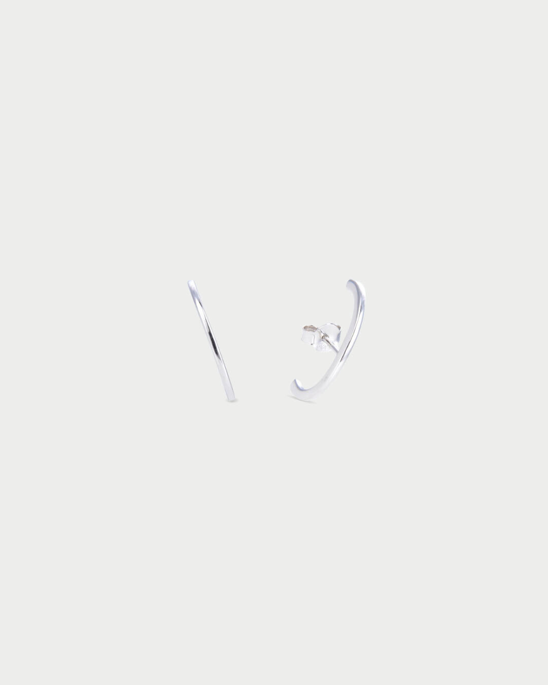 Boucles d'oreilles insertion Boost - BLANC