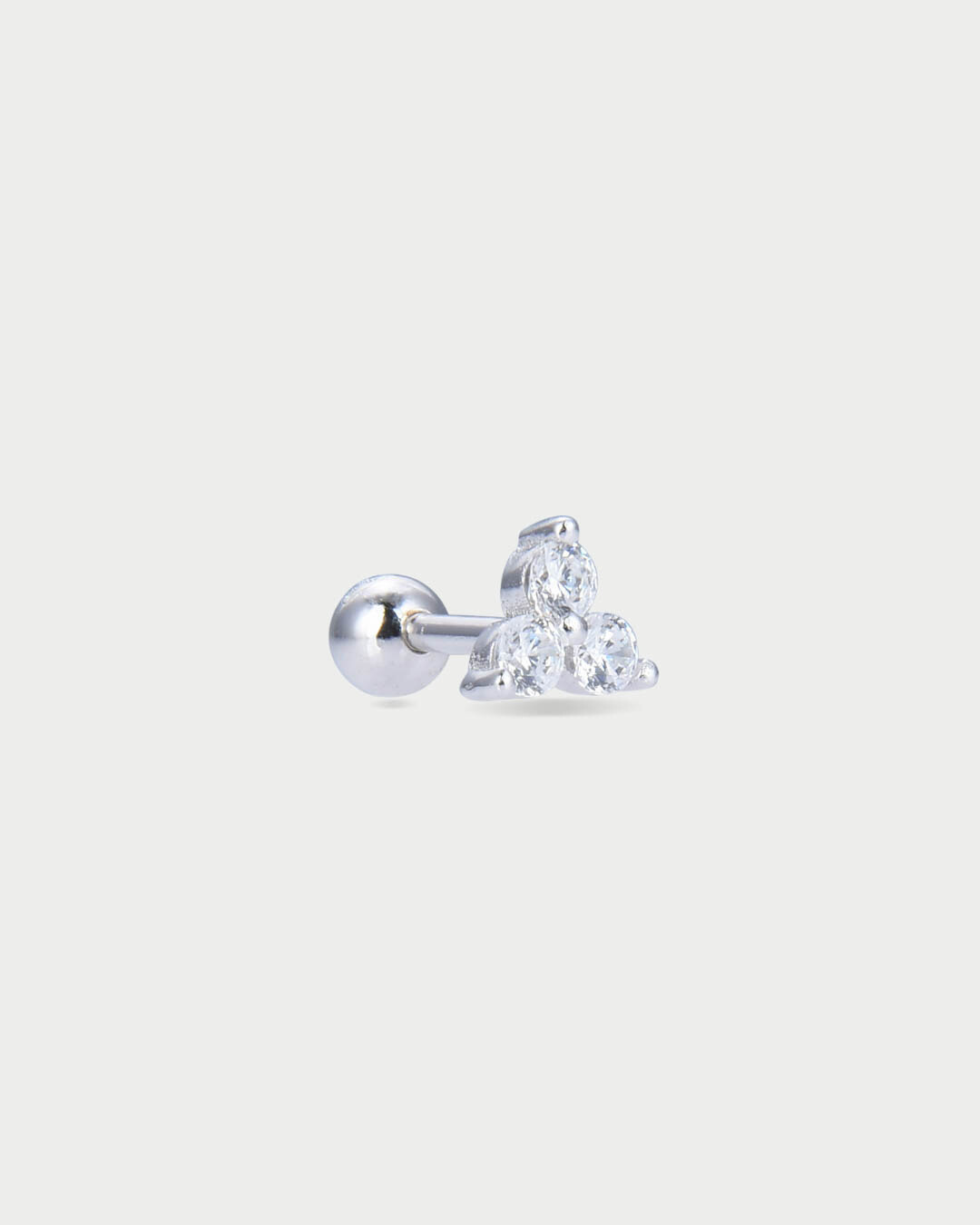 Timeless trio piercing - WHITE