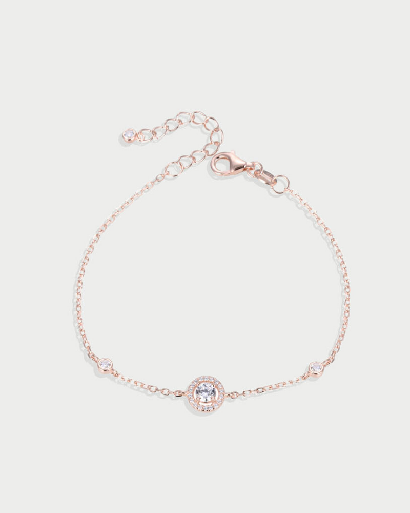 Round Infinity Bracelet - PINK