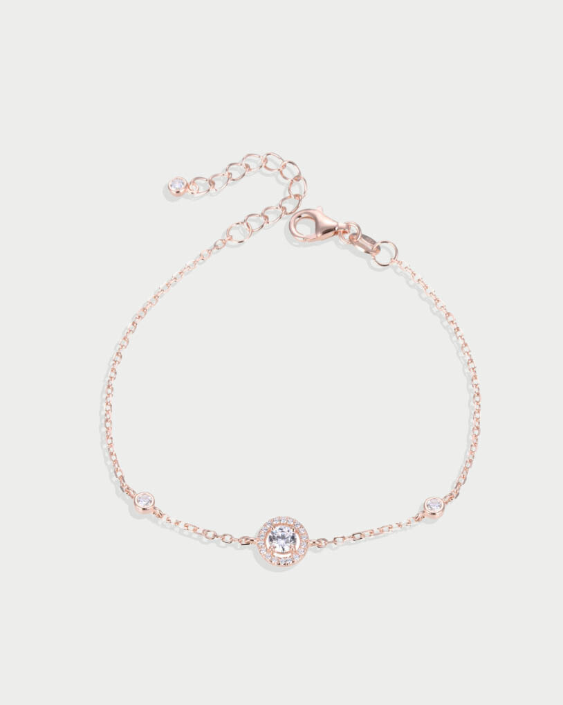 Round Infinity Bracelet - PINK
