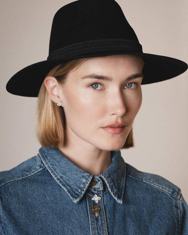 Puces demi Fleur de Vie - ROSE