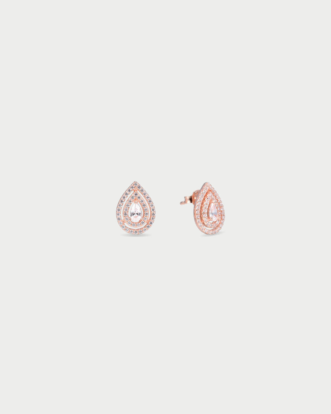 Puces deux rangs Infini Poire - ROSE