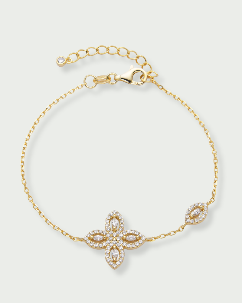 Bracelet Fleur de vie - DORÉ