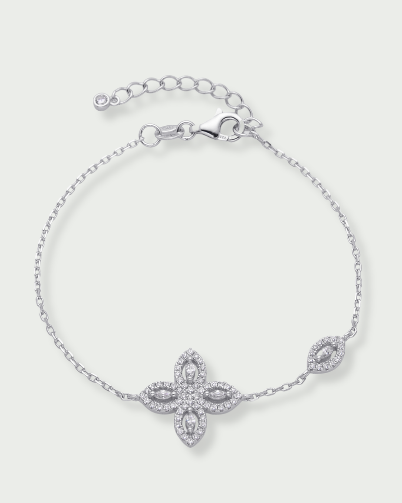 Bracelet Fleur de vie - BLANC