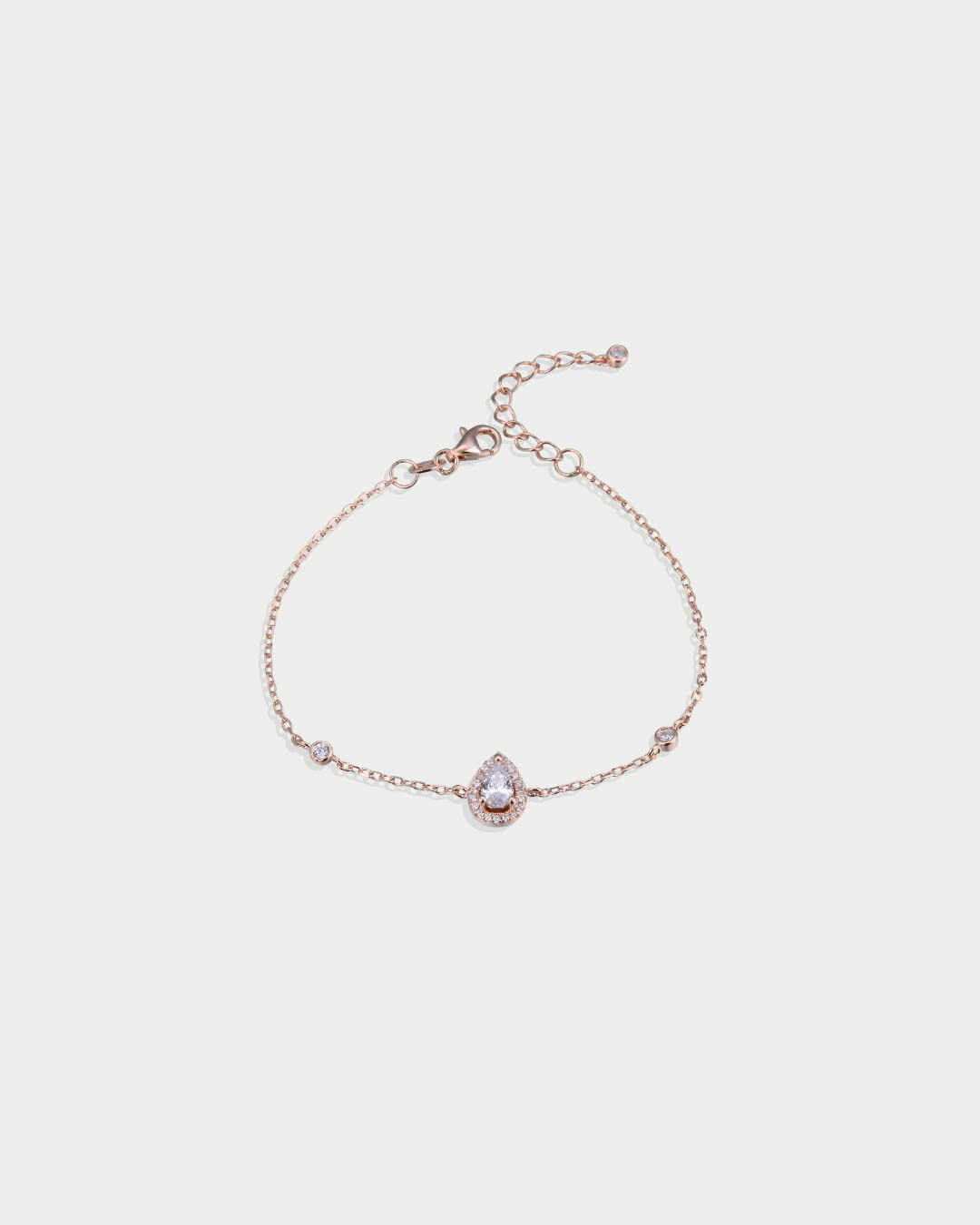 Bracelet Infini Poire - ROSE