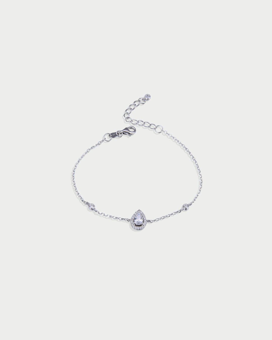 Bracelet Infini Poire - BLANC