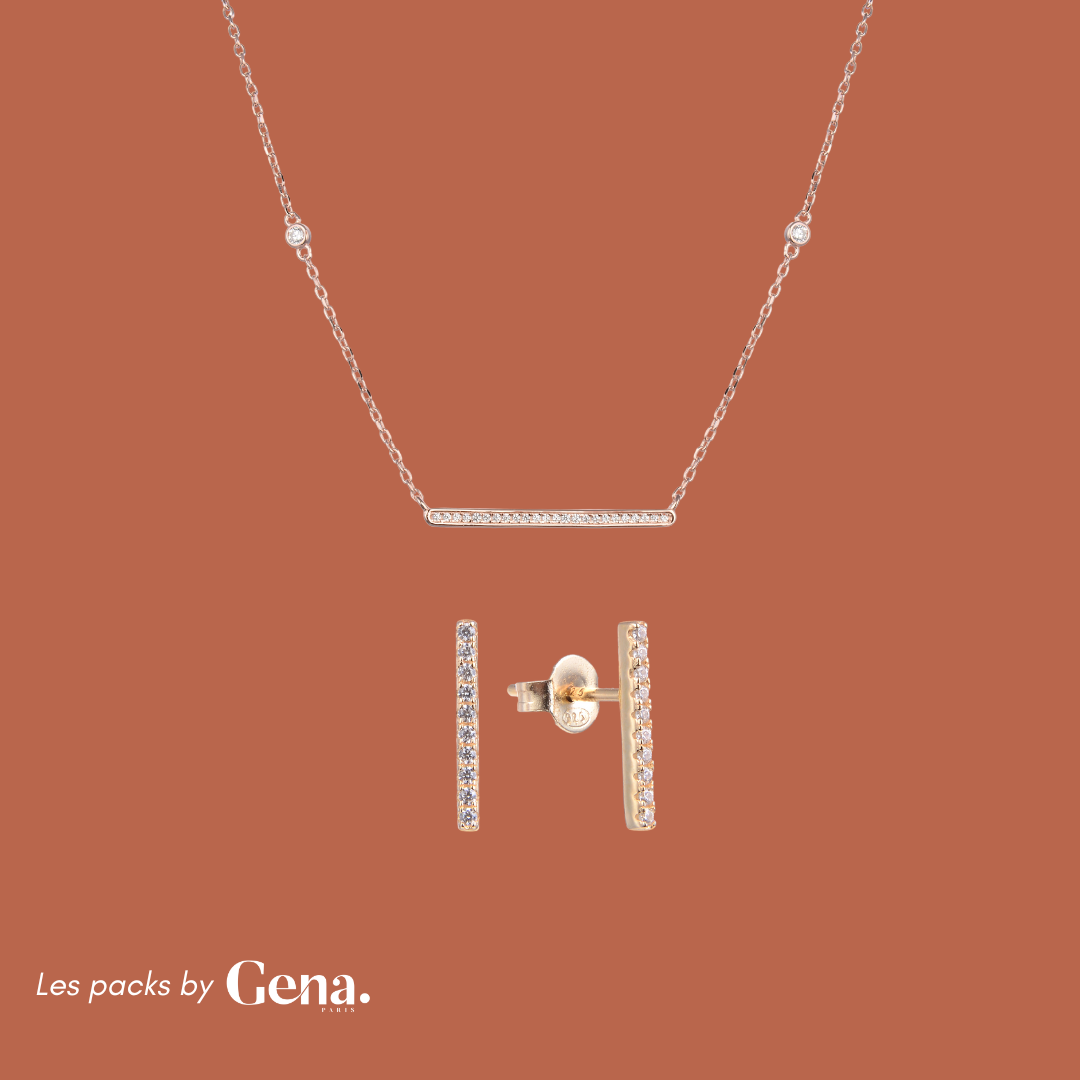 Barrette set pack - GOLD