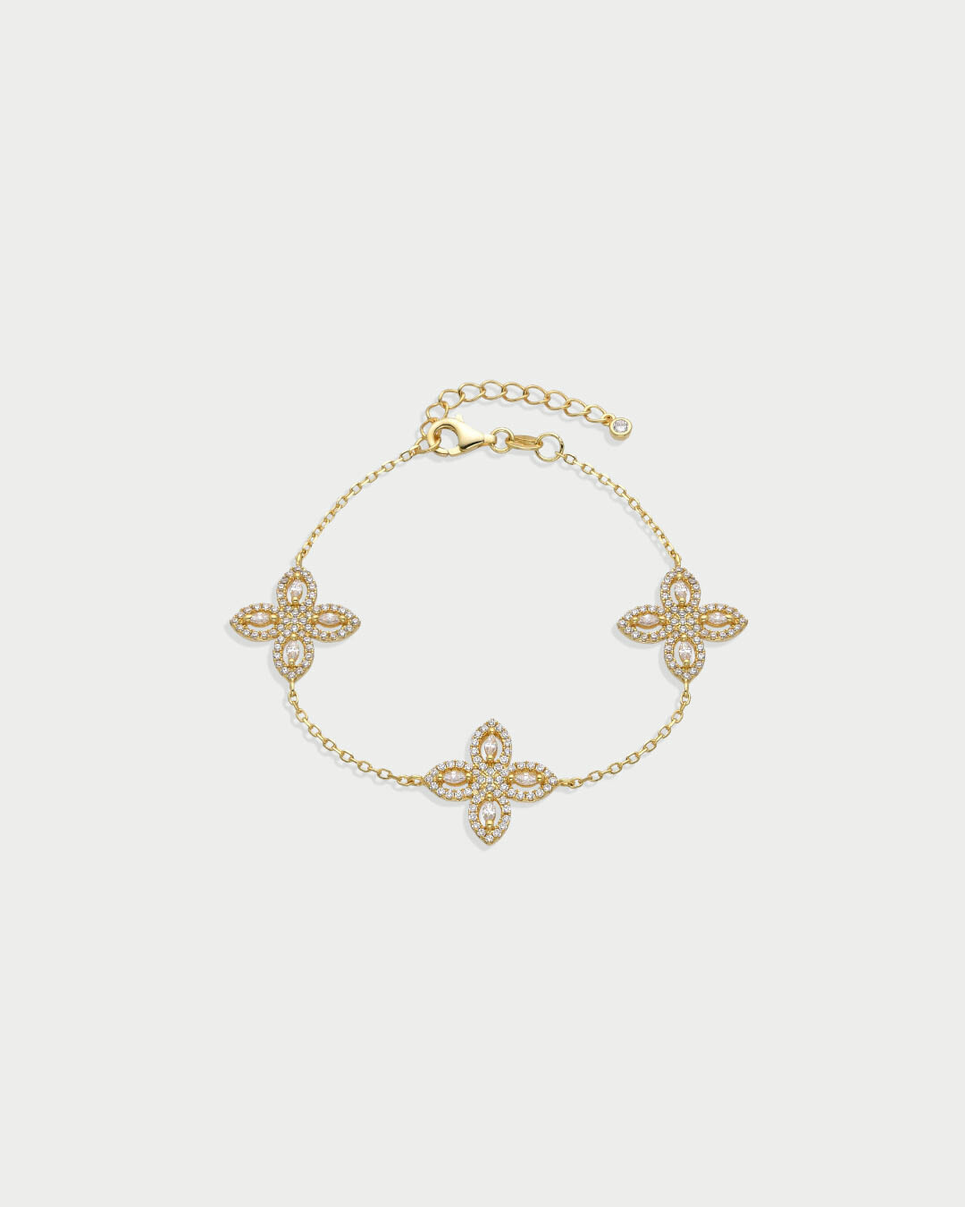 Bracelet Fleur Éternelle - DORÉ